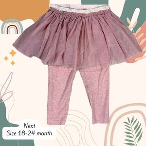 3/$10 Next size 18-24 month tutu with built in leggings